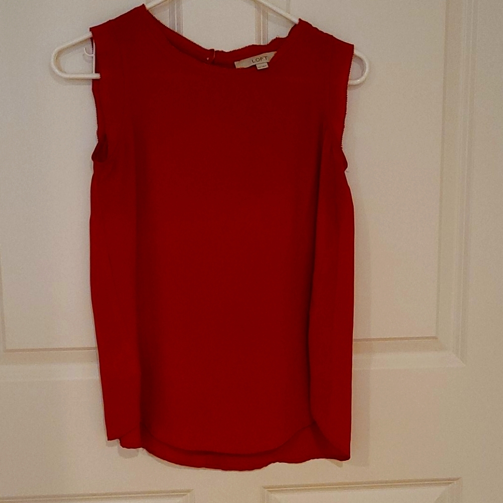 Loft Orange Top